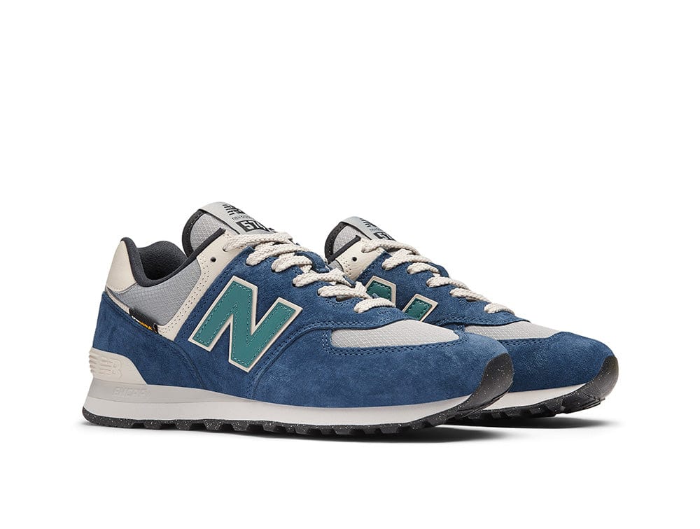 Zapatilla New Balance 474 Hombre Azul - Celeste Cordura